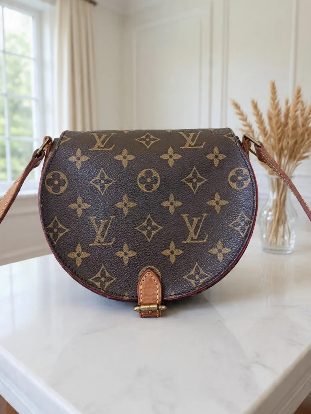 Louis Vuitton Monogram Tambourin Crossbody Bag GREAT CONDITION 💕